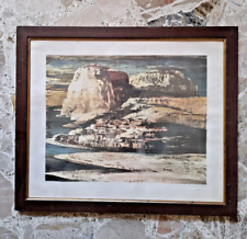 Litografia colori salvatore usato  Modena