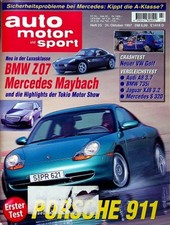 5) Auto Motor Sport AMS 23/1997 - Ford Ka 1.3 mit 50PS  - Kia Sportage TD mit 8 comprar usado  Enviando para Brazil
