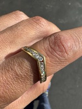 Veretta oro brillanti usato  Roma