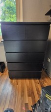 Malm kommode schwarz gebraucht kaufen  Berlin