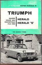 Triumph herald herald for sale  BATLEY