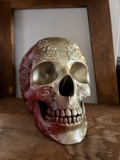 Totenkopf schädel skulptur gebraucht kaufen  Braunfels