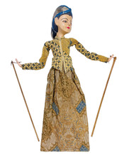 Vtg indonesian wooden for sale  Beaumont