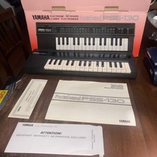 Teclado eletrônico sintetizador de piano Yamaha Portasound PSS-130 32 teclas, usado comprar usado  Enviando para Brazil