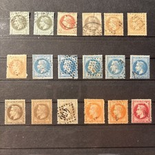Timbres napoléon lauré d'occasion Timbres napoléon lauré d'occasion  La Clayette
