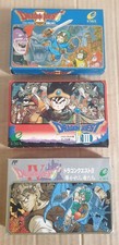 Famicom NES FC Nintendo NTSC J Dragon Quest II, III e IV Conjunto Completo na Caixa Muito Bom Estado Usado comprar usado  Enviando para Brazil