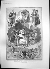 Antique old print for sale  UK