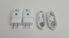 Pacote com 2 LG MCS-H06WA carregador de parede carregamento rápido e cabo USB tipo C para smartphone comprar usado  Enviando para Brazil