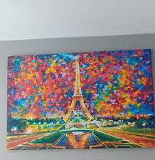 eiffel tower canvas for sale  LONDON