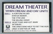 1988 Dream Theater When Dream And Day Unite Cassette Tape Promo Mechanic Records comprar usado  Enviando para Brazil