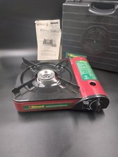 Antigo fogão portátil de acampamento butano Wizard fogão de mesa nunca usado com estojo comprar usado  Enviando para Brazil