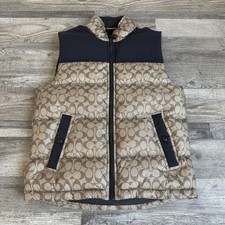 Coach vest signature for sale  Phoenix