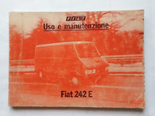 Fiat 242 libretto usato  Casalmaggiore