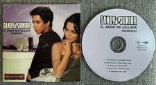 Sandy & Junior – El Amor No Fallará (Remixes) Mexico Promo Enhanced CD Single, usado comprar usado  Enviando para Brazil