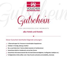 Hotel gutschein nächte gebraucht kaufen  Stockelsdorf