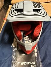 Capacete 100% Status Youth Downhill/BMX - Caltec/Cinza, X-Pequeno comprar usado  Enviando para Brazil