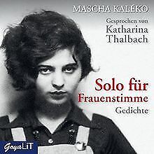 Solo frauenstimme gedichte gebraucht kaufen  Berlin