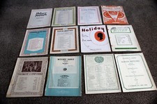 LOTE DE COLECCIÓN 38 PARTITURAS DE PIANO VARIAS CHOPIN MEXICANA GERSHWIN TSCHAIKOWSKY segunda mano  Embacar hacia Mexico