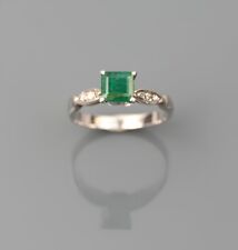 Bague blanc ornée d'occasion  Paris IX