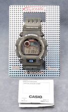 Usado, DW-9000 RELÓGIO DE PULSO MASCULINO CINZA CASIO G-SHOCK G-GLIDE, MÓDULO N°. CRONÓGRAFO 1627 comprar usado  Enviando para Brazil