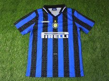 CAMISETA DE FUTBOL INTER MILAN 1997/1998 VINTAGE LOCAL UMBRO ORIGINAL TALLA XL segunda mano  Embacar hacia Argentina