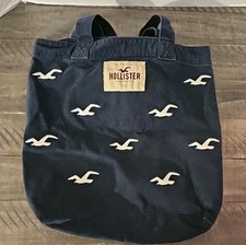 Bolsa tote Hollister grande de lona azul marinho comprar usado  Enviando para Brazil