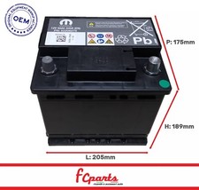 Batteria 50ah 500a usato  Laureana di Borrello
