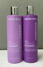 Xampu e condicionador Pravana The Perfect Blonde, tom roxo, 11 oz comprar usado  Enviando para Brazil