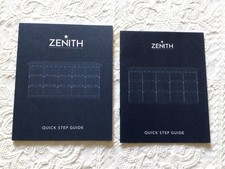Libretto booklet zenith usato  Italia