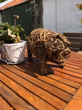 Willow sculpture pig for sale  BALLYMENA
