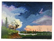 Oil painting canvas for sale  Turtletown