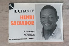 Chante henri salvadore d'occasion  Descartes