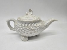 Chaleira de chá antiga colecionável Victoria porcelana cerâmica design concha comprar usado  Enviando para Brazil