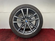 BMW 2019-2024 G20 Style 780 aro de roda 7.5X18" cinza órbita com pneu #3 fabricante de equipamento original 33K B, usado comprar usado  Enviando para Brazil
