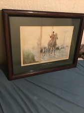 Antique mahogany framed for sale  WALTON-ON-THAMES