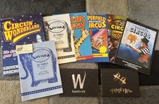 Lot circus programmes for sale  CHRISTCHURCH