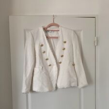 Veste blazer blanche d'occasion  Lyon II