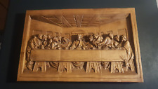 Abendmahl holzrelief relief gebraucht kaufen  Berlin