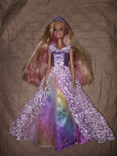 Barbie principessa arcobaleno usato  Pomezia