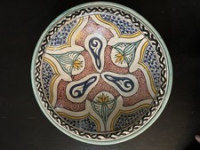 Tigela de cerâmica marroquina Fez vintage comprar usado  Enviando para Brazil