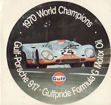 Gulf racing porsche for sale  CHELTENHAM