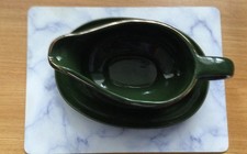 Green ceramic gravy for sale  WALTON ON THE NAZE
