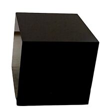 Cubo En Mármol Negro Bélgica Escultura de Tabla Arte Home Decor Diseño H 8cm comprar usado  Enviando para Brazil