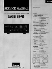 Sansui 719 service usato  Bergamo