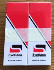 Svetlana sv6l6gc pair for sale  LYTHAM ST. ANNES
