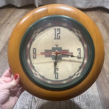 Wall clock wood for sale  Salem