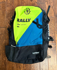 Usado, Mochila estilingue rally preta de náilon para pipa com alças acolchoadas comprar usado  Enviando para Brazil