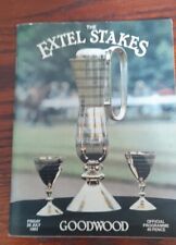 Goodwood race card d'occasion  Expédié en Belgium