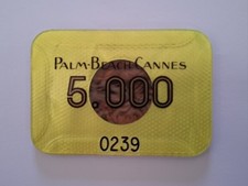 Ancien jeton 5.000 d'occasion  Nemours