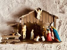 Nativity display wooden for sale  LONDON